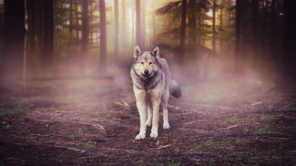 Волк — вечный спутник и помощник шамана